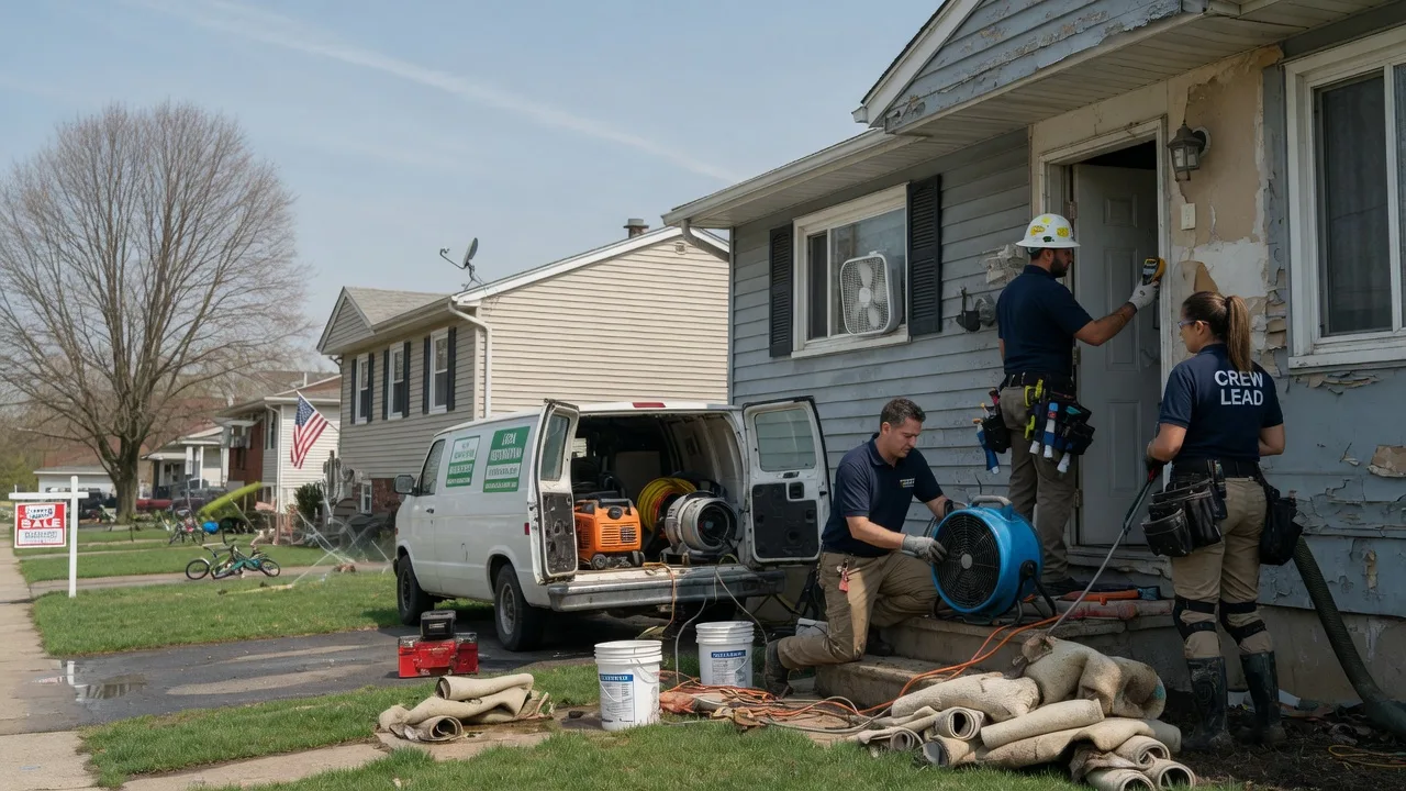 Flood Cleanup in Poquoson, VA near me